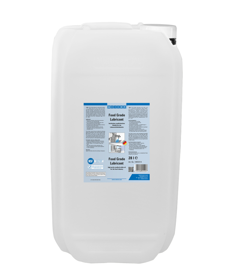 Food Grade Lubricant | lubricating and care oil for the food sector NSF H1
