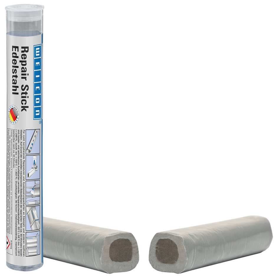 Repair Stick Stainless Steel | Non-corrosive repair putty with drinking water approval Repair Stick Stainless Steel | Non-corrosive repair putty with drinking water approval