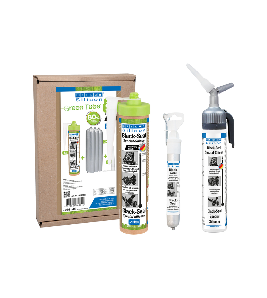 Black-Seal Special Silicone | permanently elastic sealant for oil- or grease-resistant areas