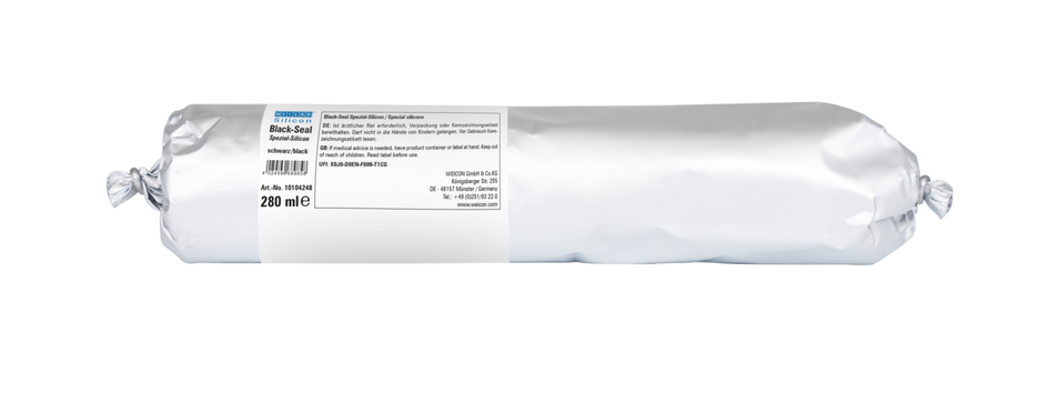 Black-Seal Special Silicone | permanently elastic sealant for oil- or grease-resistant areas