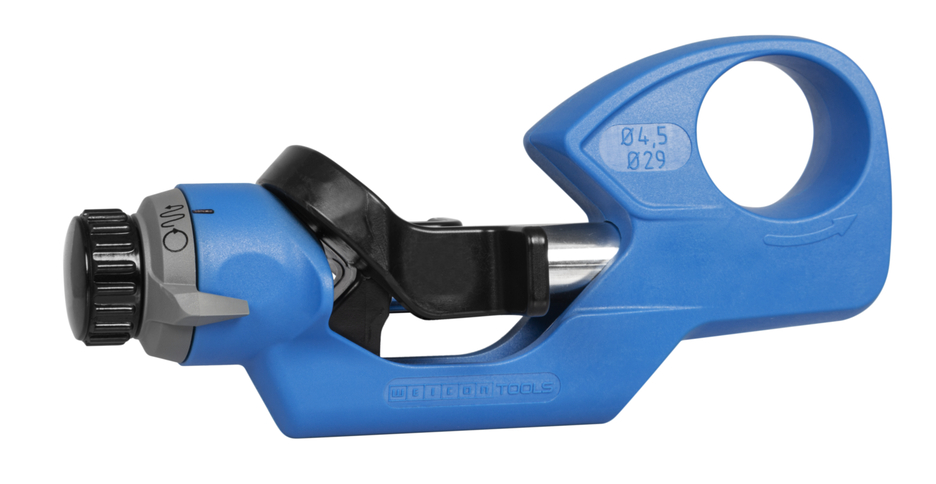 Cable Stripper No. 4-29 Spiral | round, longitudinal and spiral cutting from 4,5 – 29 mm I Blade depth conveniently adjustable from 0 - 3 mm with lockable control knob Cable Stripper No. 4-29 Spiral | round, longitudinal and spiral cutting from 4,5 – 29 mm I Blade depth conveniently adjustable from 0 - 3 mm with lockable control knob