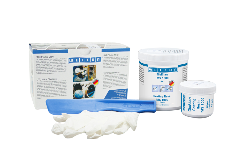 WEICON Casting Resin MS 1000 | epoxy resin system for bonding, laminating and casting WEICON Casting Resin MS 1000 | epoxy resin system for bonding, laminating and casting
