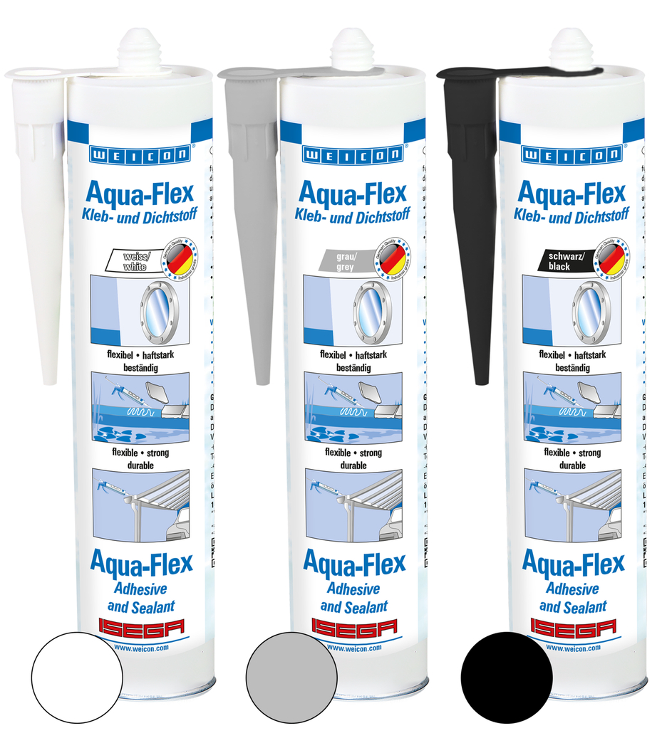 Aqua-Flex MS-Polymer | adhesive and sealant for wet and moist surfaces, based on MS-Polymer