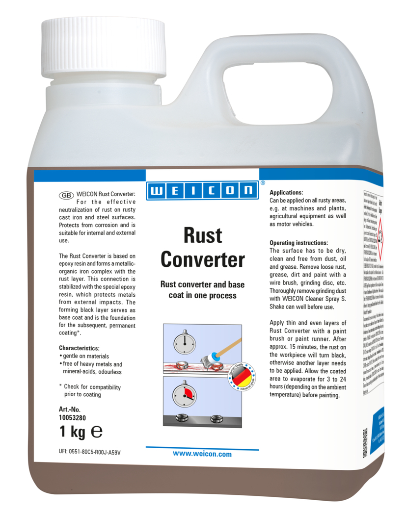 Rust Converter | for the neutralisation of rust