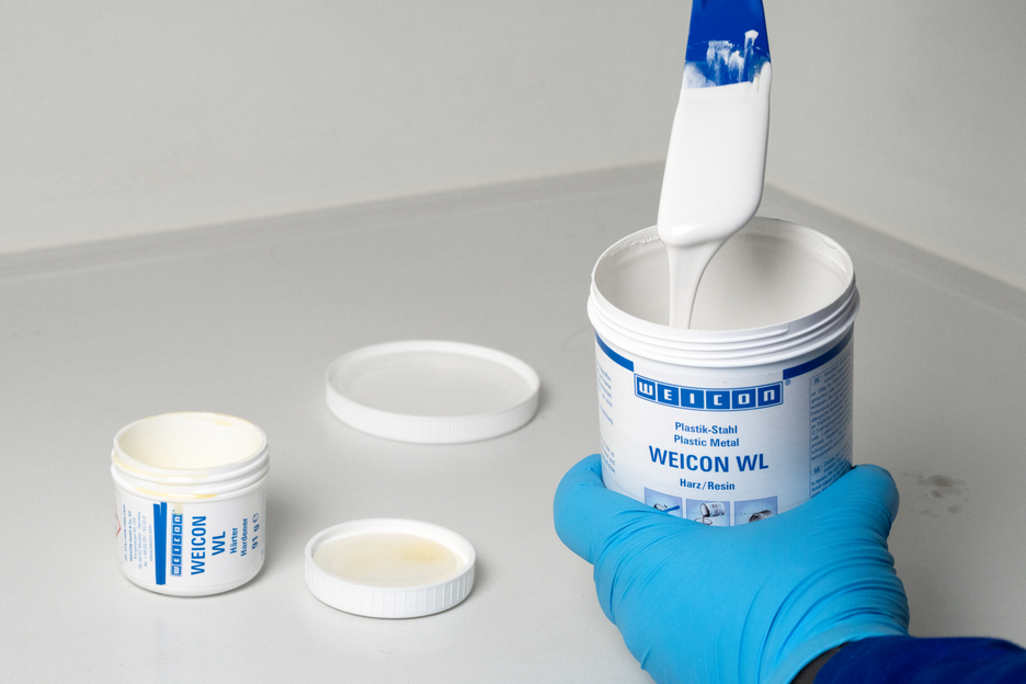 WEICON WL | Ceramic-filled epoxy resin system for high wear protection