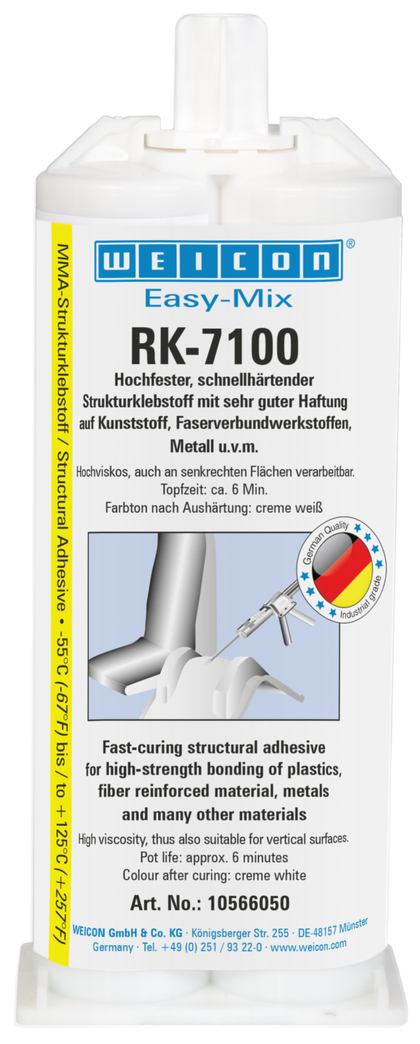 Easy-Mix RK-7100 Structural Acrylic Adhesive | structural acrylic adhesive, fast-curing Easy-Mix RK-7100 Structural Acrylic Adhesive | structural acrylic adhesive, fast-curing