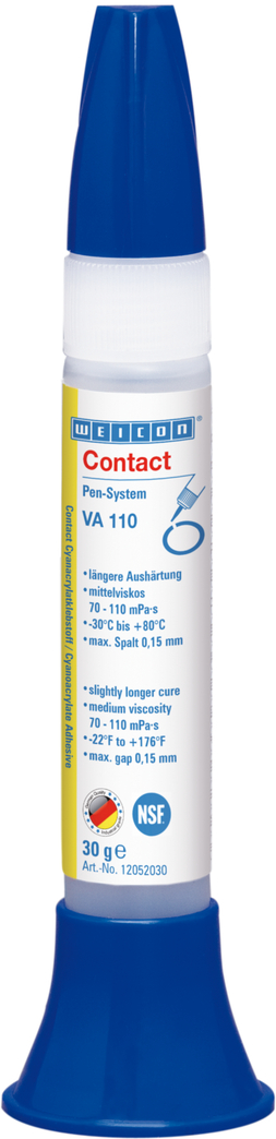 VA 110 Cyanoacrylate Adhesive | instant adhesive for the food and drinking water sector