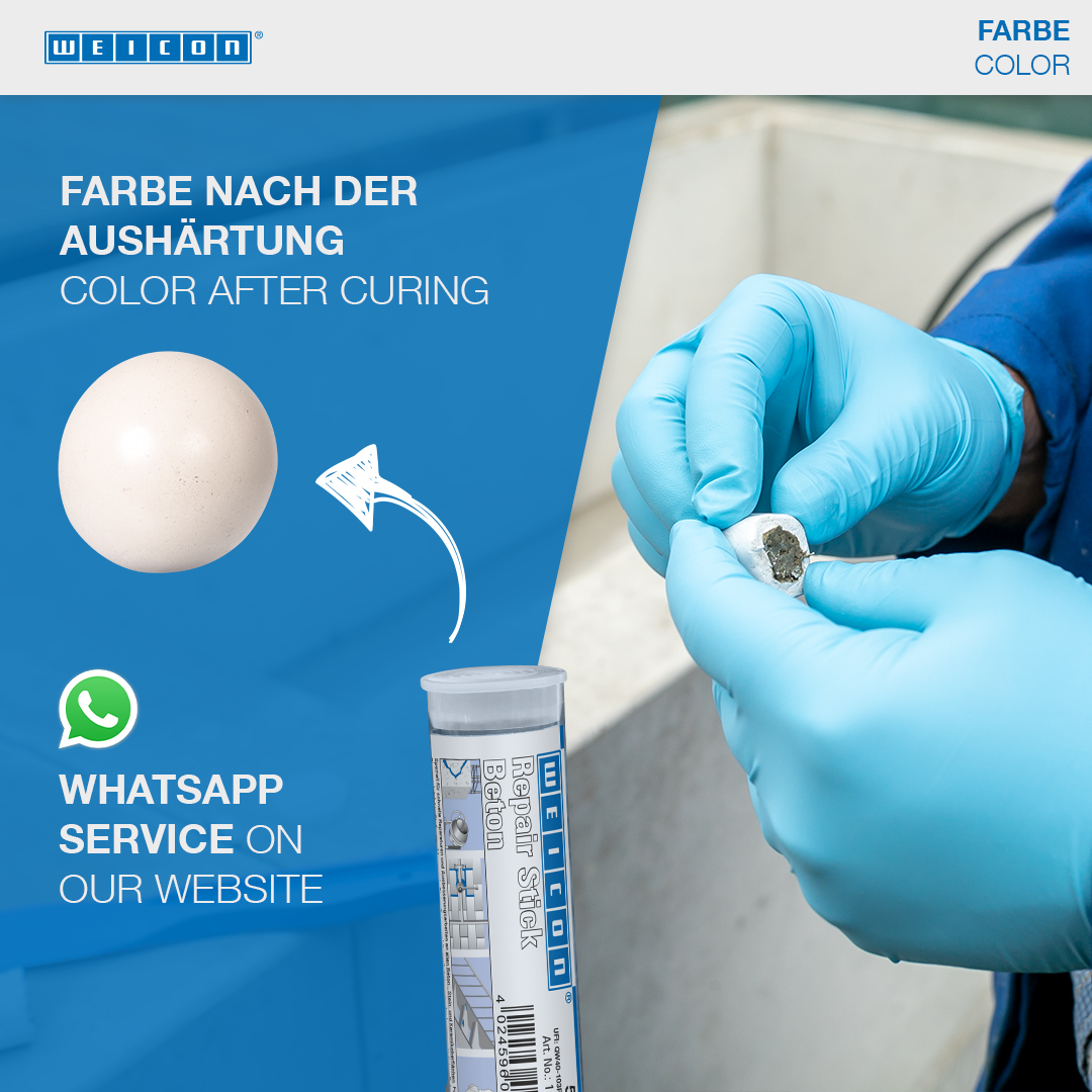 Repair Stick Concrete | Repair putty, fast-curing