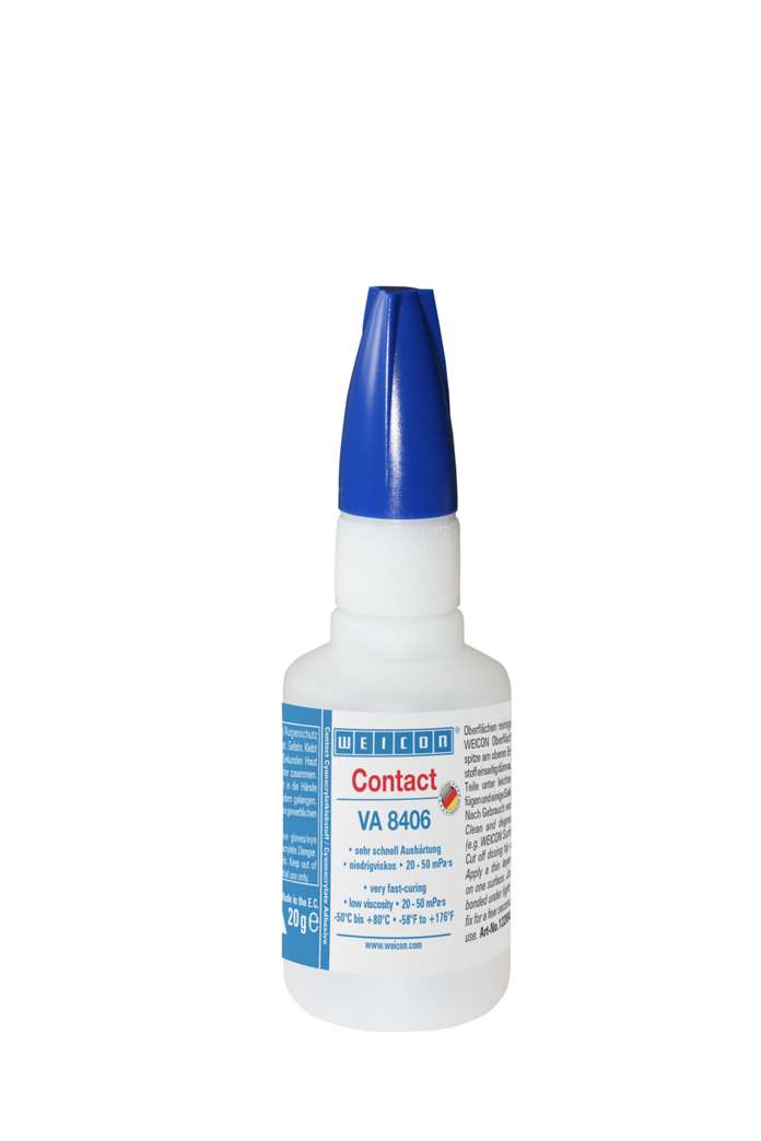 WEICON Contact VA 8406 Cyanoacrylate Adhesive | instant adhesive for quick fixing and bonding