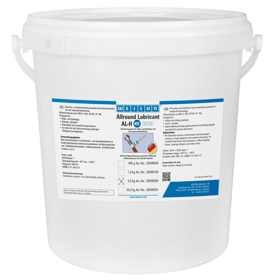 AL-H High-Performance Grease | Food-safe high-temperature grease AL-H High-Performance Grease | Food-safe high-temperature grease