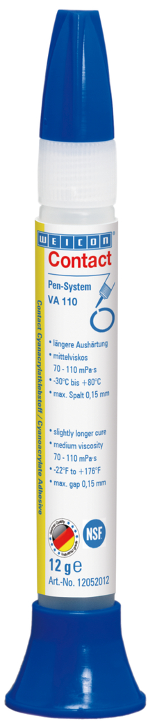 VA 110 Cyanoacrylate Adhesive | instant adhesive for the food and drinking water sector