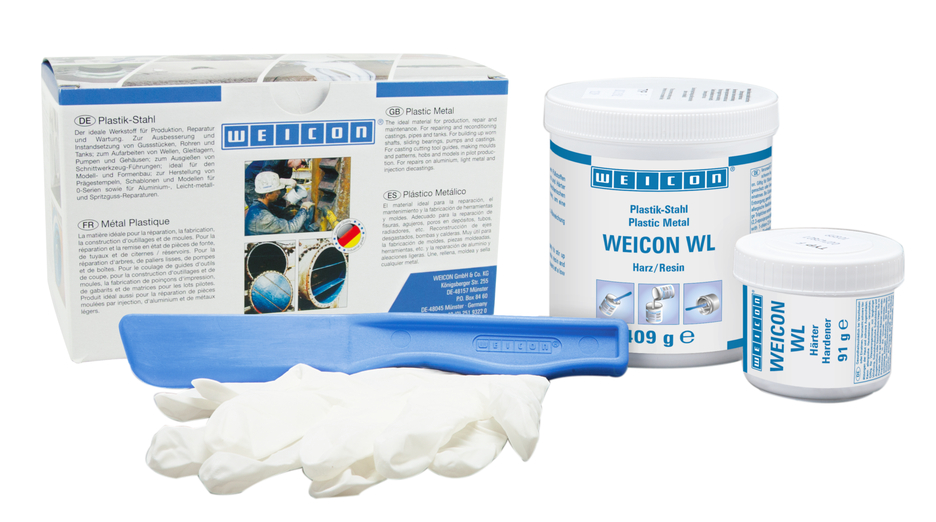 WEICON WL | Ceramic-filled epoxy resin system for high wear protection