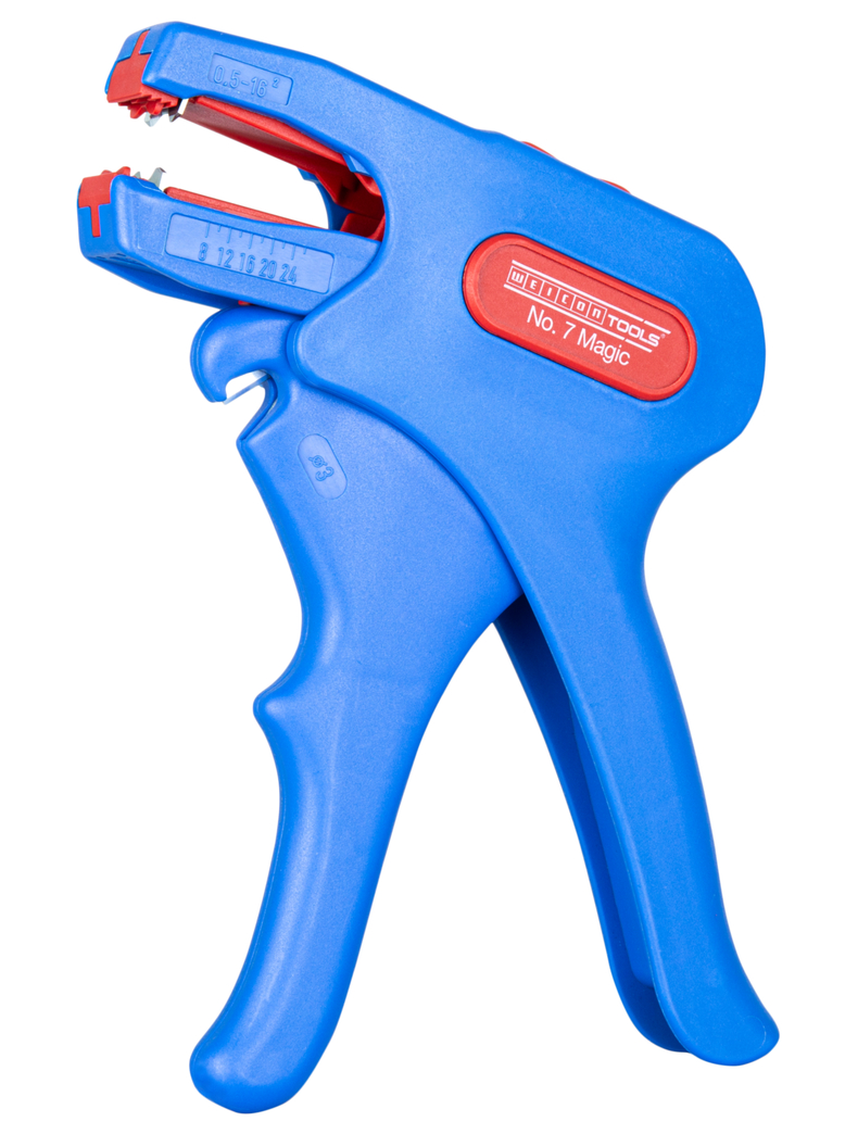 Wire Stripper No. 7 Magic | for cable stripping and skinning I working range flexible 0,5 - 16,0 mm² I solid 0,5 - 10,0 mm² Wire Stripper No. 7 Magic | for cable stripping and skinning I working range flexible 0,5 - 16,0 mm² I solid 0,5 - 10,0 mm²