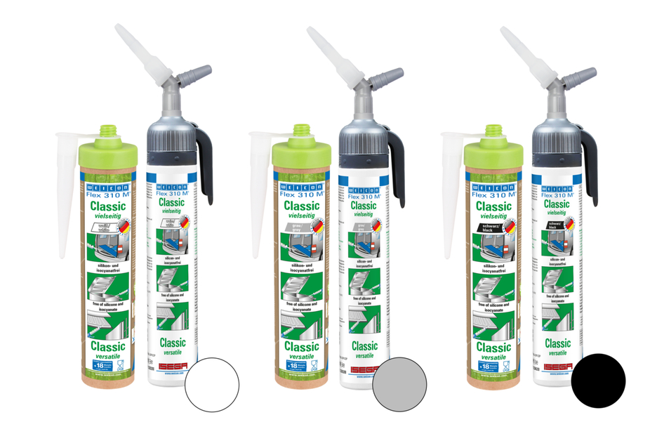 Flex 310 M® Classic | MS polymer-based elastic adhesive for versatile use