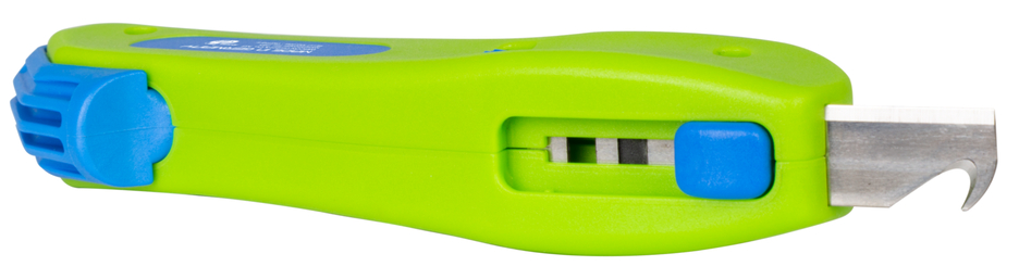 Cable Stripper No. S 4 - 28 Green Line | Sustainable stripping tool I with retractable hook blade I working range 4 - 28 mm Ø