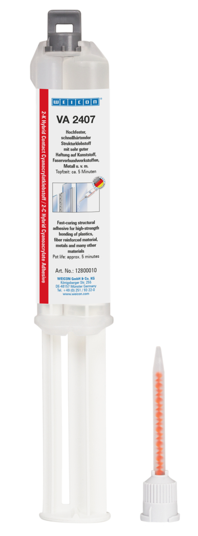 VA 2407 Cyanoacrylate Adhesive | two-component cyanoacrylate, high gap bridging