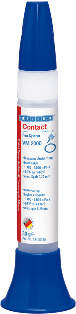 VM 2000 Cyanoacrylate Adhesive | instant adhesive with high viscosity for metal