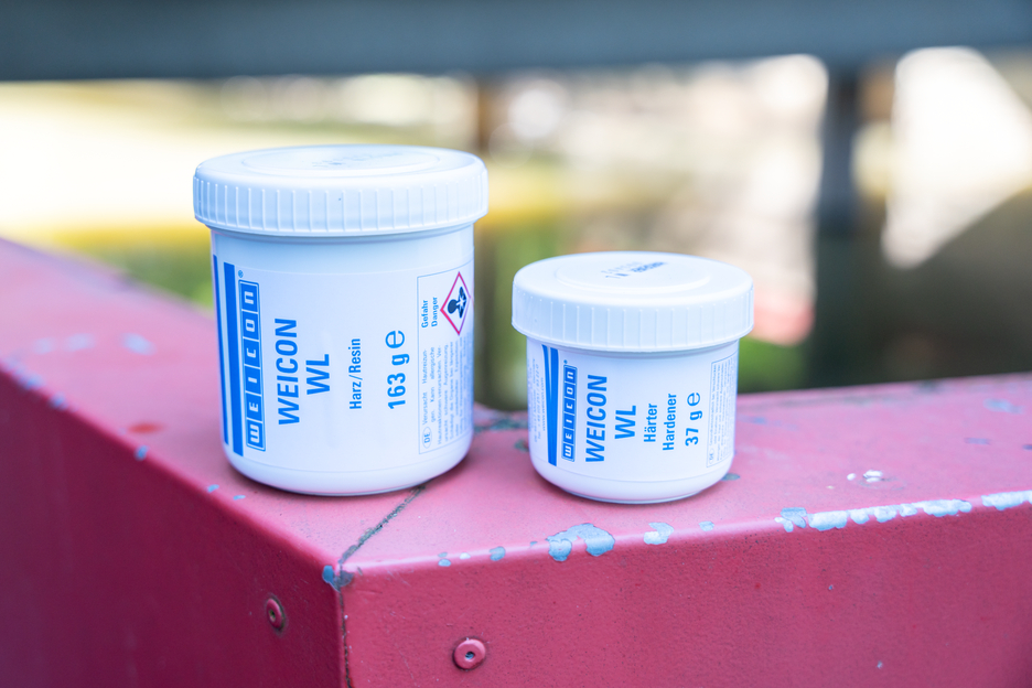 WEICON WL | Ceramic-filled epoxy resin system for high wear protection