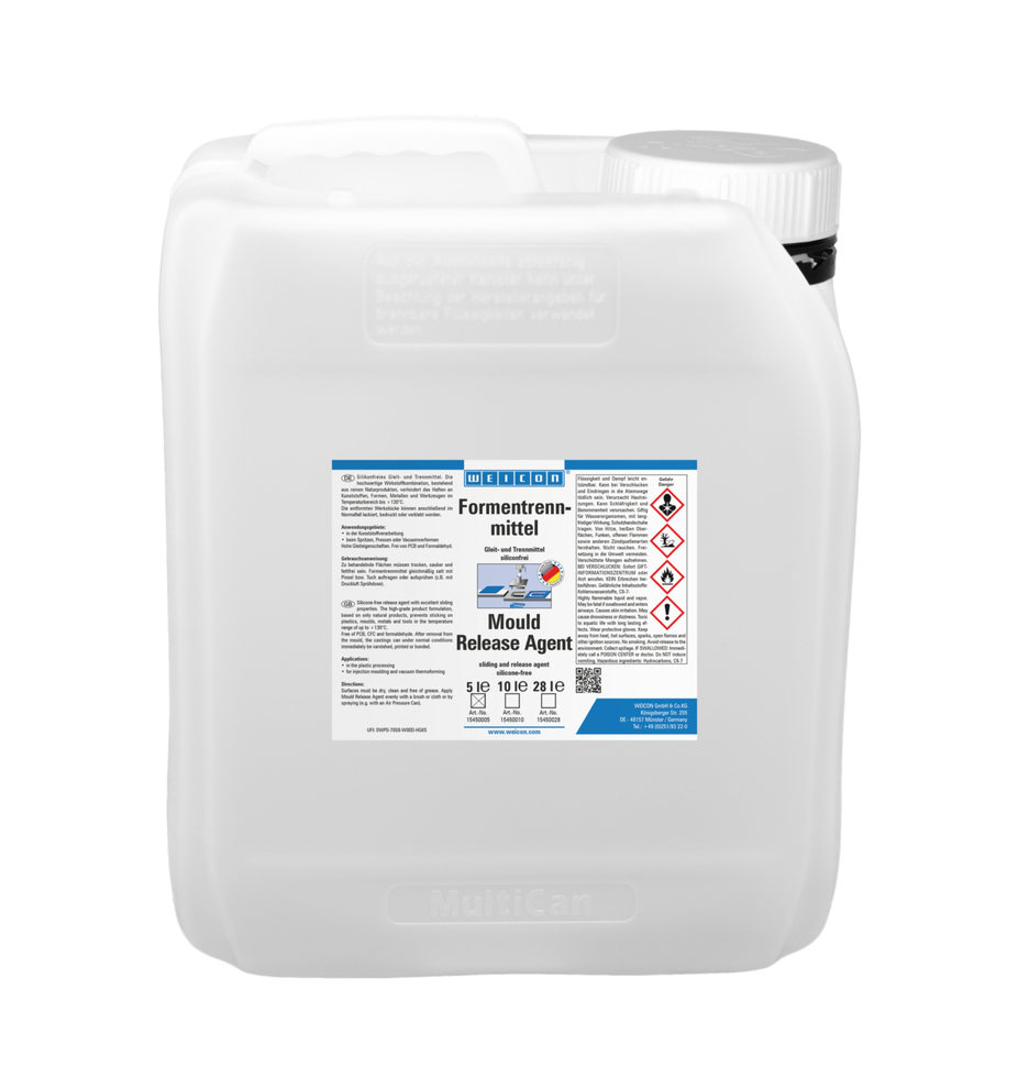 Mould Release Agent | silicone-free lubricant and release agent