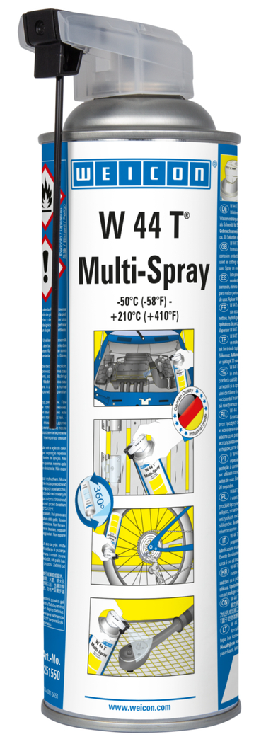 W 44 T®  Multi-Spray | lubricating and multifunctional oil with 5-fold function