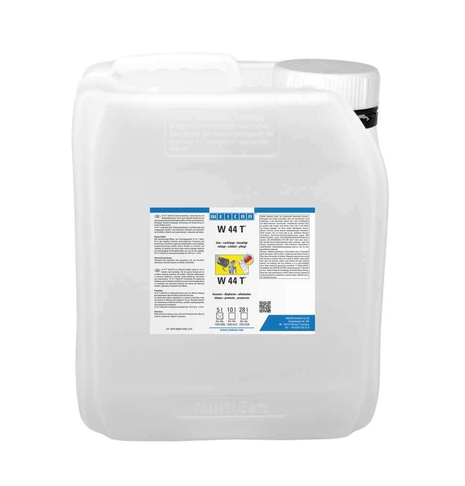 W 44 TĀ® | lubricating and multifunctional oil with 5-fold function W 44 TĀ® | lubricating and multifunctional oil with 5-fold function