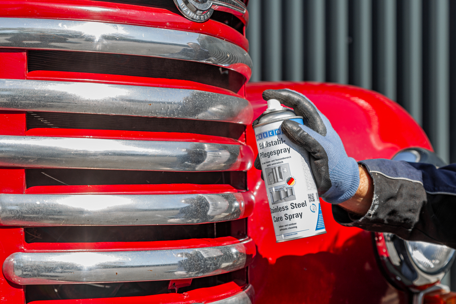 Stainless Steel Care Spray | cleaning, protection and care oil for stainless steel