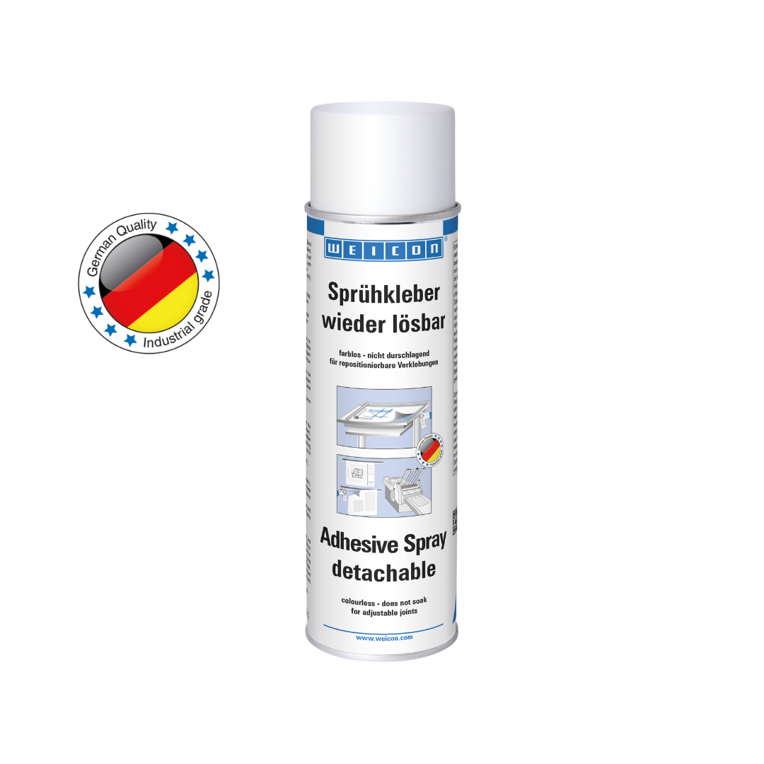 Adhesive Spray detachable | sprayable contact adhesive for light materials