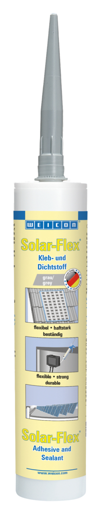 Solar-FlexĀ® MS-Polymer | weather-resistant adhesive and sealant for the solar sector, based on MS-Polymer Solar-FlexĀ® MS-Polymer | weather-resistant adhesive and sealant for the solar sector, based on MS-Polymer