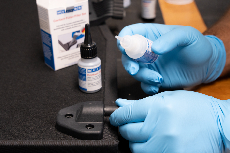 Contact-Filler Set | transparent special filler and cyanoacrylate adhesive Contact VA 8312