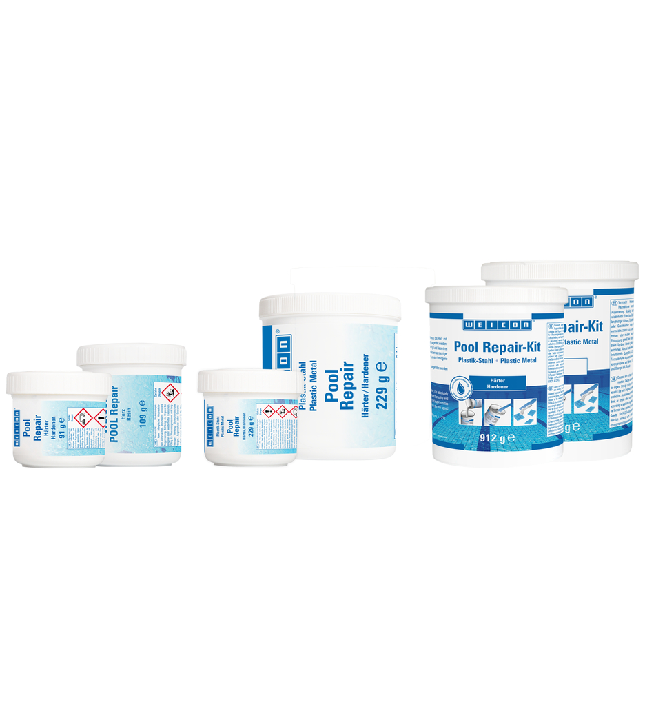 WEICON Pool Repair-Kit | fast repair work, even underwater