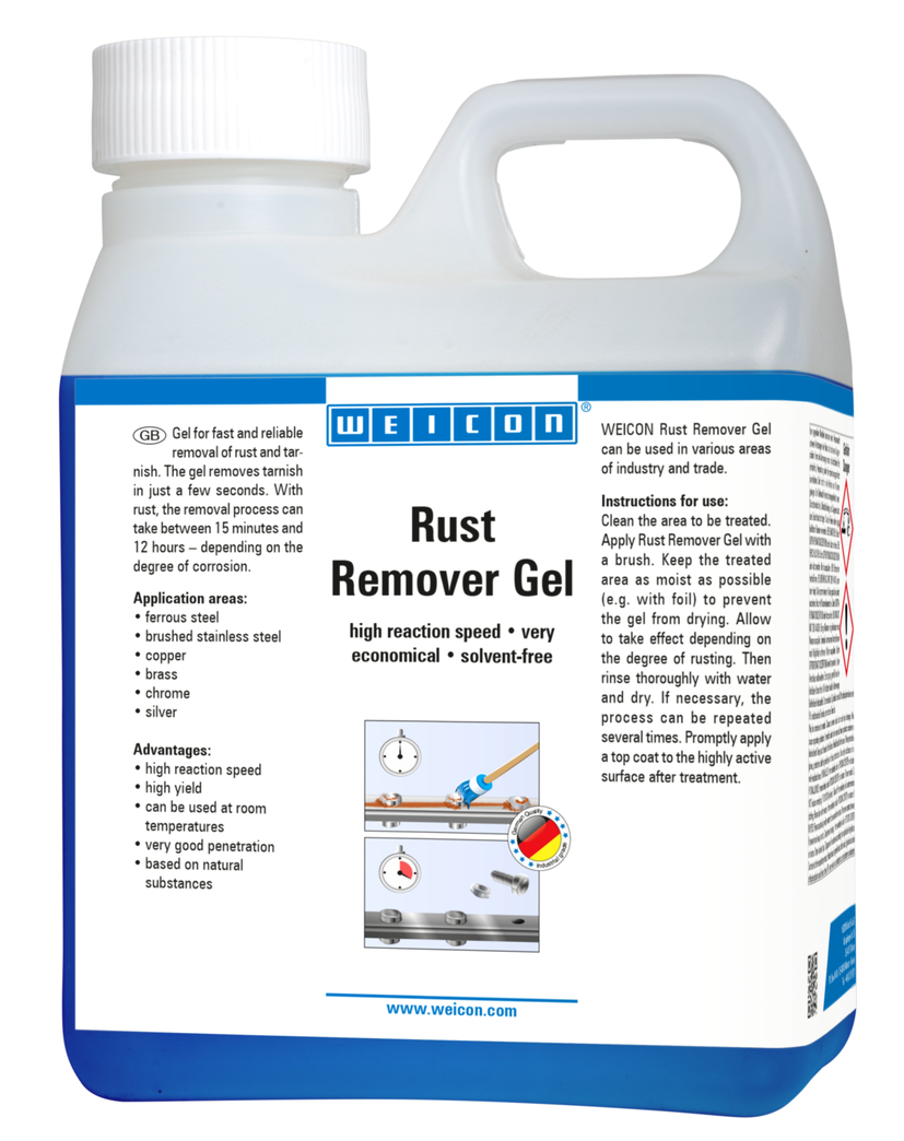 WEICON Rust Remover Gel | fast and reliable removal of rust and tarnish