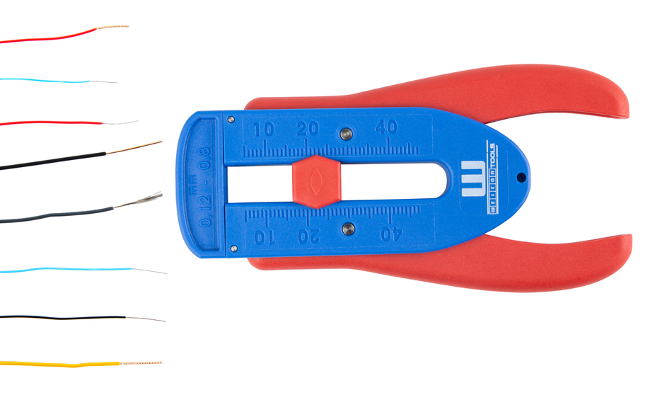 Precision Wire Stripper S | for thin conductors and wires I stripping range from 0,12 mm - 0,8 mm (36-20 AWG)