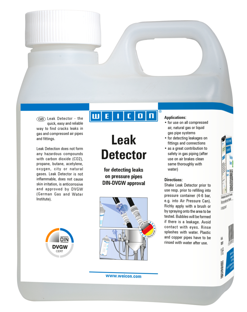 Leak Detection | for locating cracks in pressure lines