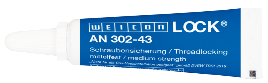 WEICONLOCK® AN 302-43 Threadlocking | medium strength, higher viscosity, with drinking water approval