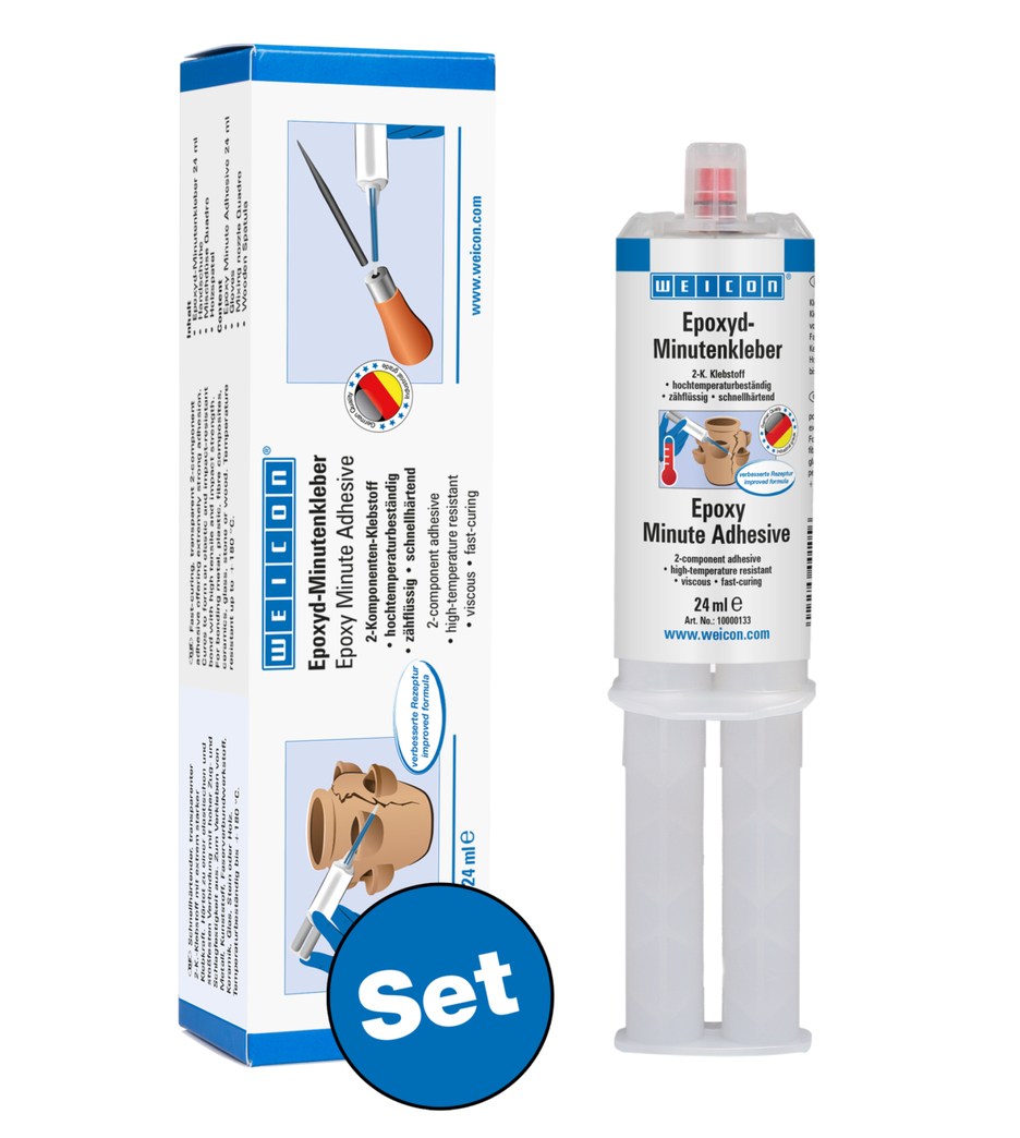 Epoxy Minute Adhesive | Universally applicable, high-temperature resistant epoxy resin adhesive