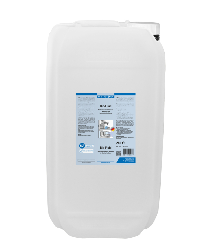 Bio-Fluid | lubricating and care oil for the food sector NSF H1 Bio-Fluid | lubricating and care oil for the food sector NSF H1