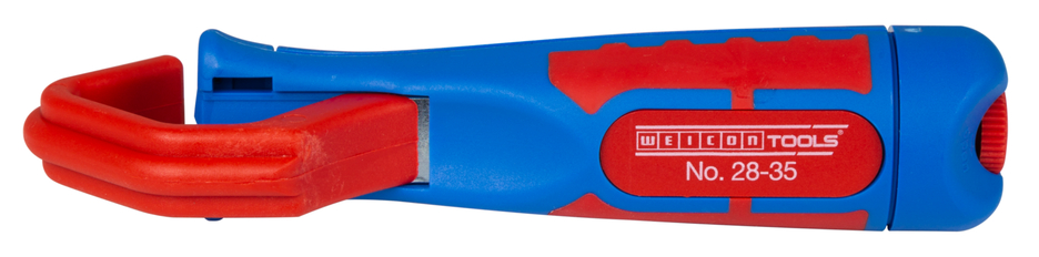 Cable Stripper No. 28 - 35 | with 2-component and fibreglass-reinforced plastic handle I working range 28 - 35 mm Ø Cable Stripper No. 28 - 35 | with 2-component and fibreglass-reinforced plastic handle I working range 28 - 35 mm Ø