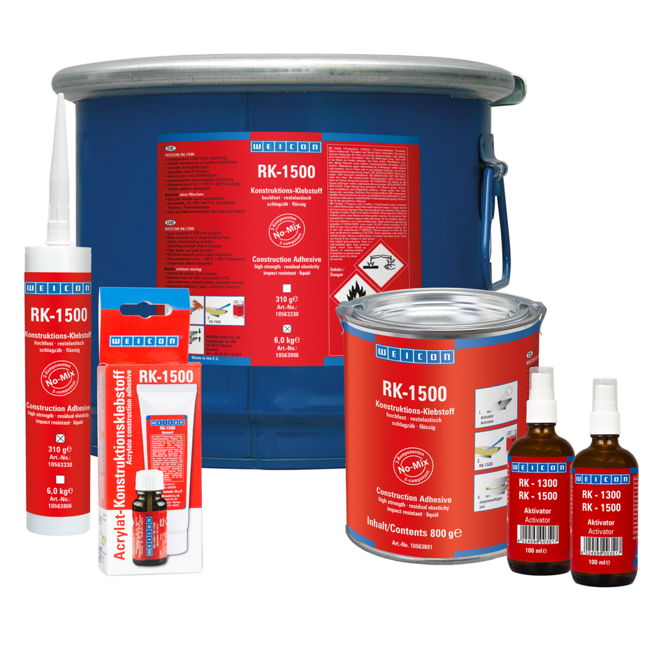 RK-1500 Structural Acrylic Adhesive | structural acrylic adhesive, liquid no-mix adhesive