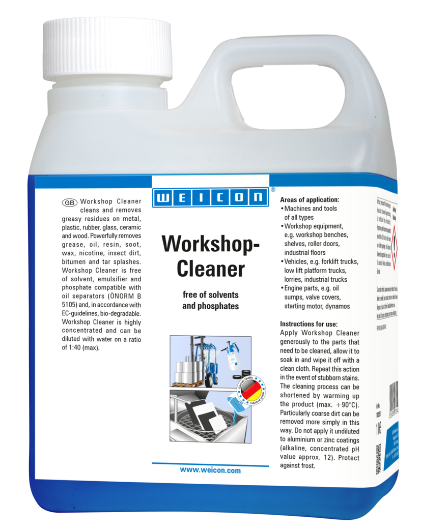 Workshop Cleaner | solvent-free universal cleaner Workshop Cleaner | solvent-free universal cleaner