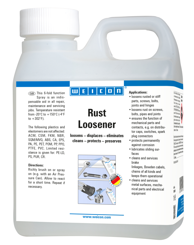 Rust Loosener | creep and care oil with 6-fold function Rust Loosener | creep and care oil with 6-fold function