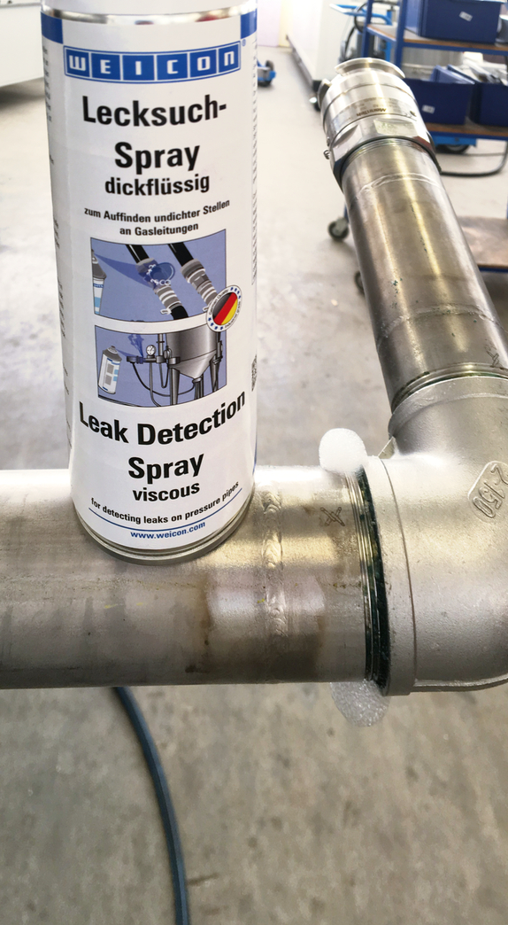 Leak Detection Spray viscous | locate cracks and leaks in gas pipes