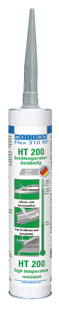 Flex 310 M® HT 200 MS-Polymer | adhesive and sealant with high initial strength, based on MS-Polymer, temperature-resistant up to 200°C