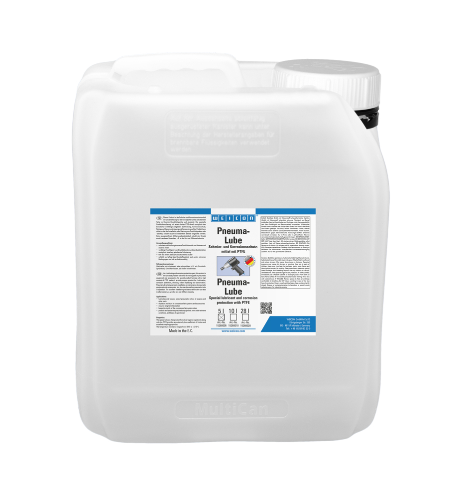 Pneuma-Lube | lubricant with PTFE for pneumatic tools Pneuma-Lube | lubricant with PTFE for pneumatic tools