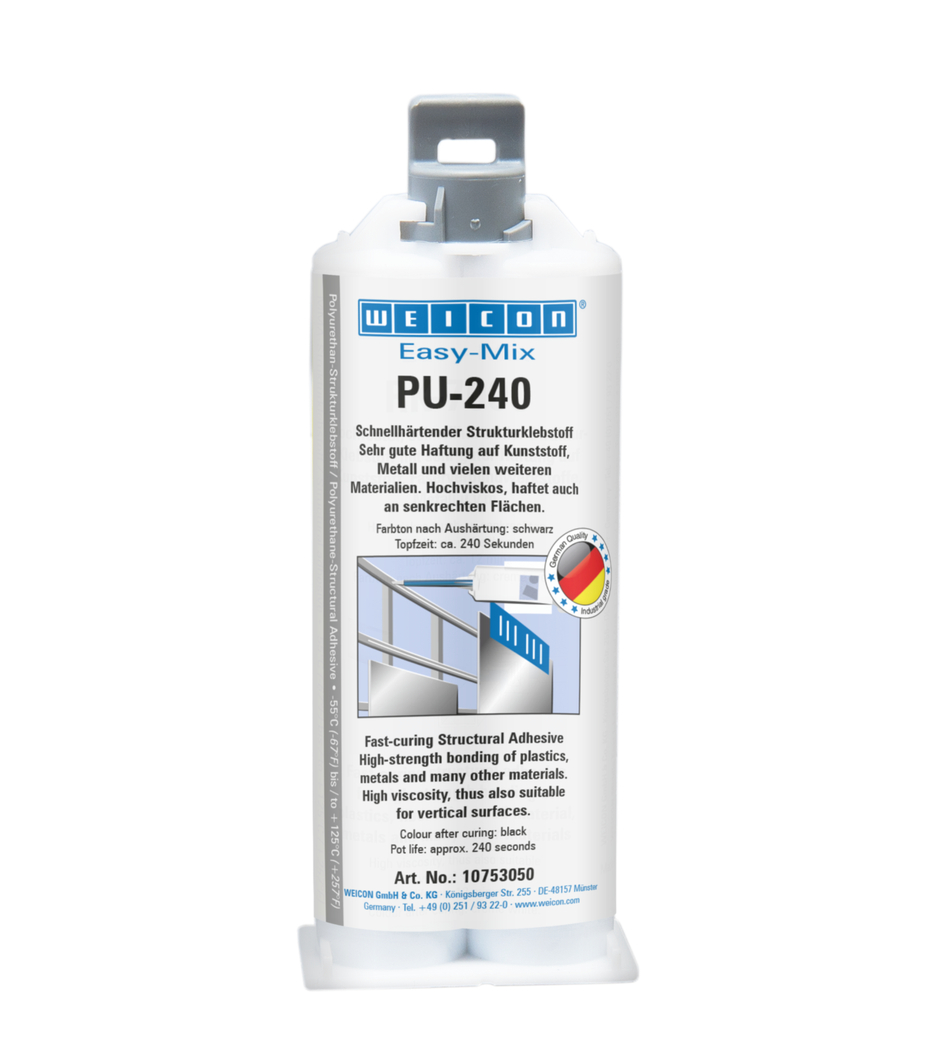 Easy-Mix PU-240 Polyurethane Adhesive | polyurethane adhesive, high strength, pot life approx. 240 seconds