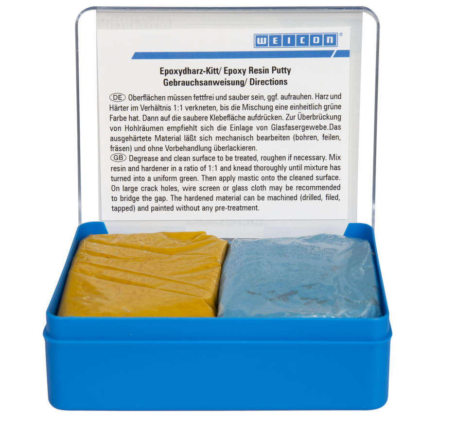 WEICON Epoxy Resin Putty | kneadable universal repair compound