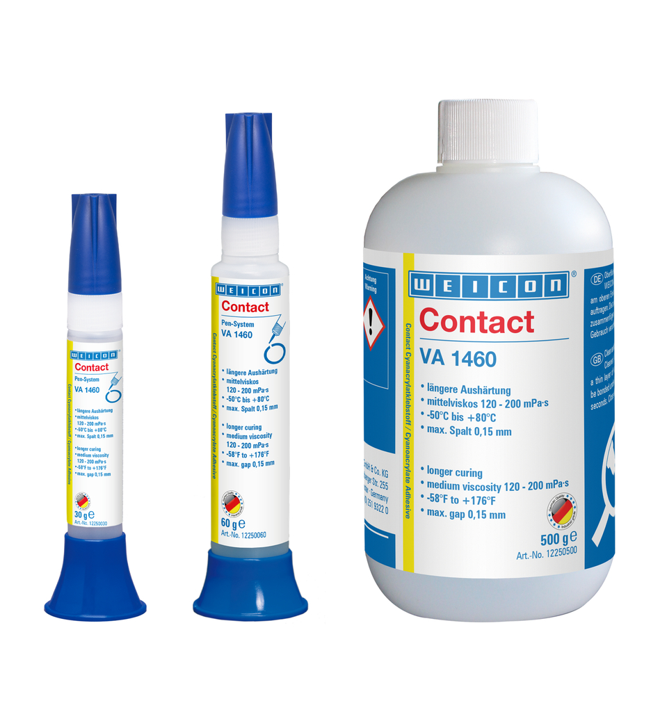 VA 1460 Cyanoacrylate Adhesive | moisture-resistant instant adhesive with medium viscosity