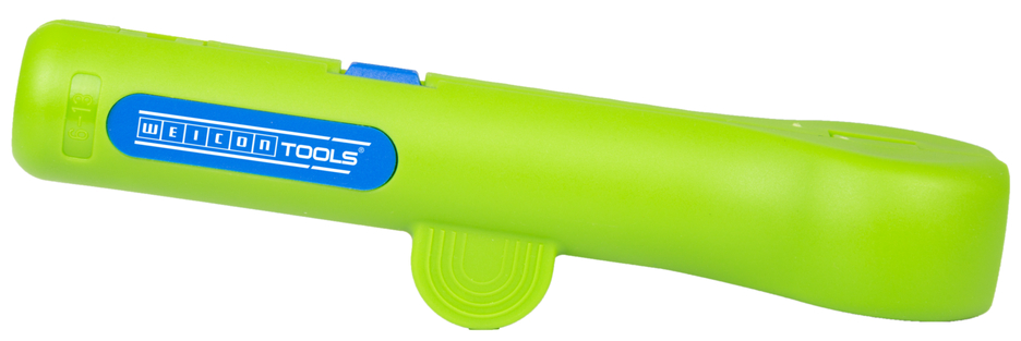 Round Cable Stripper No. 13 Green Line  | Stripping tools made from up to 97% renewable raw materials I for stripping all common round cables I working range 6,0 - 13,0 mm Ø
