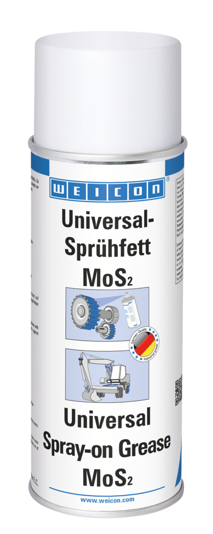 Universal Spray-on Grease with MoS2 | long-term lubrication with high adhesive strength