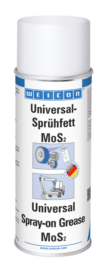 Universal Spray-on Grease with MoS2 | long-term lubrication with high adhesive strength Universal Spray-on Grease with MoS2 | long-term lubrication with high adhesive strength