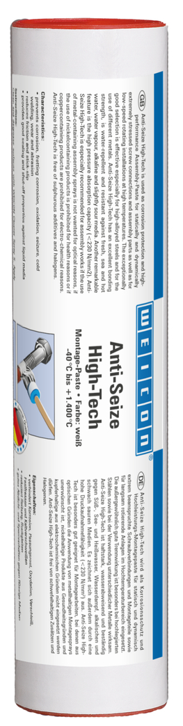 Anti-Seize High-Tech Assembly Paste | metal-free lubricant and release agent paste Anti-Seize High-Tech Assembly Paste | metal-free lubricant and release agent paste